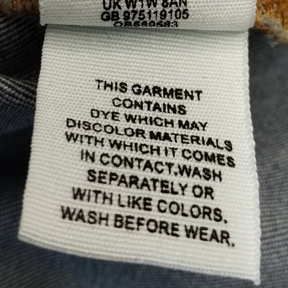 Free People Raw Hem Bell Bottom Jeans Size 29 - Picture 7 of 11